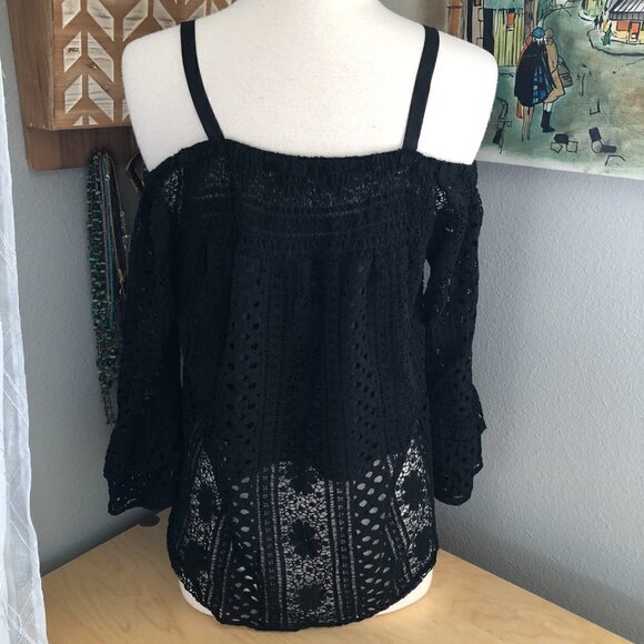 PARKER Eyelet Lace Blouse - Picture 4 of 9